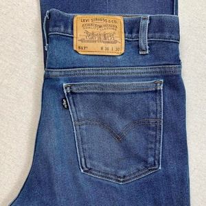 Vintage levi's black tab blue jeans